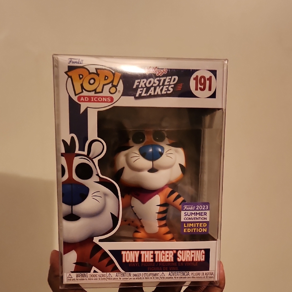 Funko Pop Tony the Tiger Surfing #191 Summer Convention
